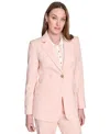 Tommy Hilfiger Women's Notched Collar One-button Blazer