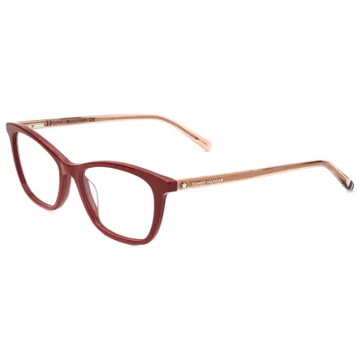 Tommy Hilfiger Women's Opticals In Burgundy