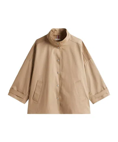 Tommy Hilfiger Women's Overcoat In Brown