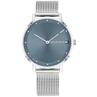 TOMMY HILFIGER WOMEN'S PIPPA MESH BLUE DIAL WATCH