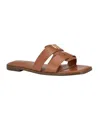 Tommy Hilfiger Pixee Slide Sandal In Cognac