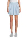 Tommy Hilfiger Women's Pleated Performance Tennis Miniskirt