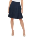 Tommy Hilfiger Accordion-pleated Skirt In Midnight