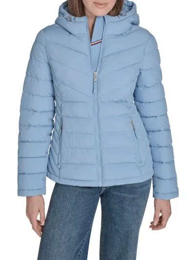 Tommy Hilfiger Women's Puffer Jacket In Blue