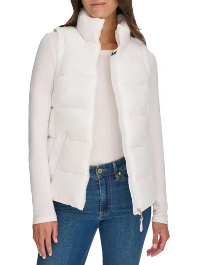 Tommy Hilfiger Women's Puffer Vest In White