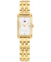 Tommy Hilfiger Women's Quartz Gold Tone Stainless Steel Bracelet Watch, 16mm In Gold