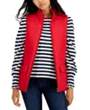 Tommy Hilfiger Women's Quilted Zip Front Vest