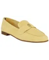 Tommy Hilfiger Women's Razzi Slip-on Loafers In Yellow Suede