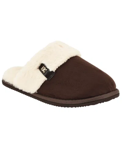 Tommy Hilfiger Women's Relica Slip-on Slippers In Brown
