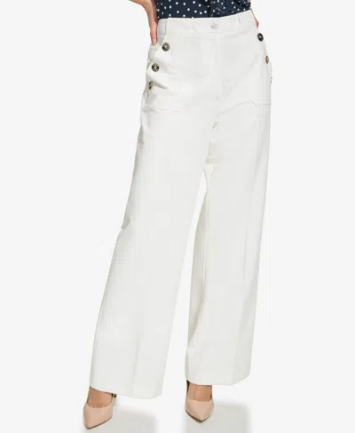 Tommy Hilfiger Women's Sailor Pants In Ivory