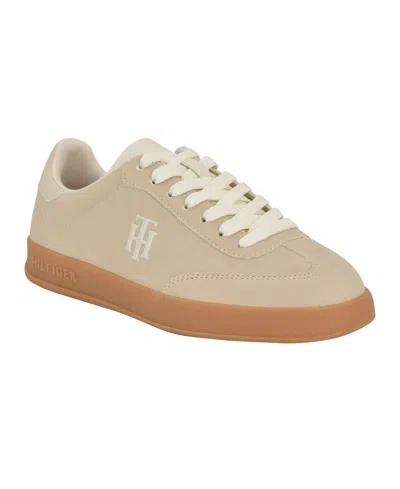Tommy Hilfiger Women's Sarhli Lace-up Sneakers In Beige