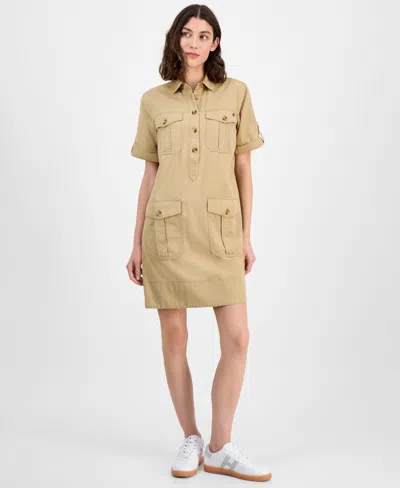 Tommy Hilfiger Women's Short-sleeve Utility Dress
