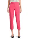 Tommy Hilfiger Women's Solid Cropped Pants In Rosette
