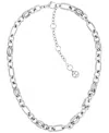 Tommy Hilfiger Women's Stainless Steel Chain Necklace In Silver