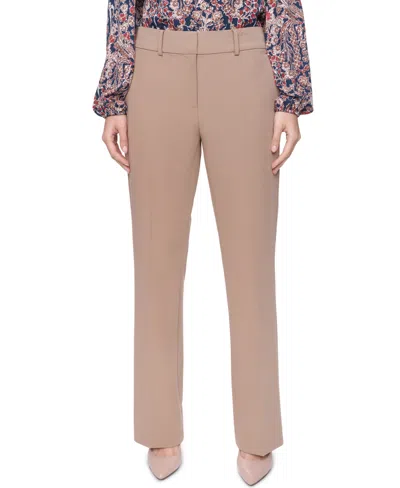Tommy Hilfiger Women's Sutton Mid-rise Bootcut Pants In Pink