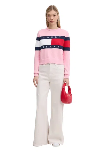 Tommy Hilfiger Women's Sweater  In Pink