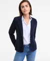 Tommy Hilfiger Women's Sweatshirt Blazer In Blue