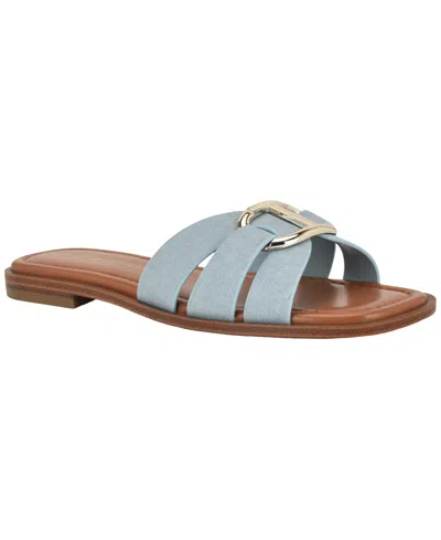 Tommy Hilfiger Women's Terrai Flat Slide Sandals In Multi