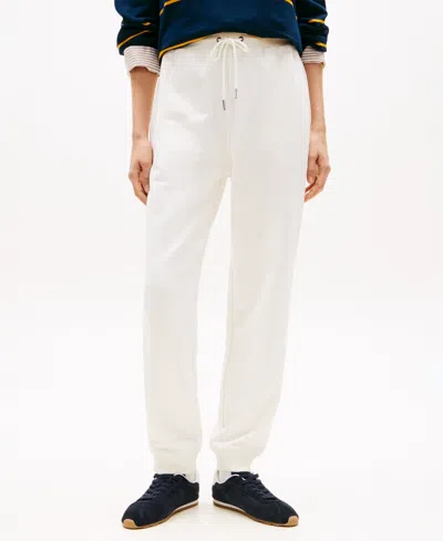 Tommy Hilfiger Women's Terry Pull-on Jogger Pants In White