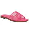 Tommy Hilfiger Women's Tesia Mesh Logo Flat Slide Sandals In Pink