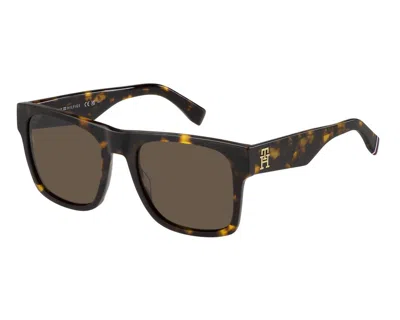 Tommy Hilfiger Women's Th 2118/s Sunglasses In Havana/brown In Multi