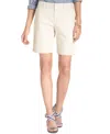 Tommy Hilfiger Women's Th Flex 9 Inch Hollywood Bermuda Shorts In Brown