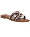 Tommy Hilfiger Tressi Slide Sandal In Red,navy
