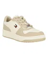 Tommy Hilfiger Twigye Sneaker In Taupe Multi- Manmade,textile