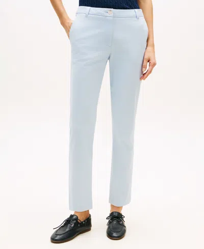Tommy Hilfiger Women's Twill Slim Chino Pants In Blue