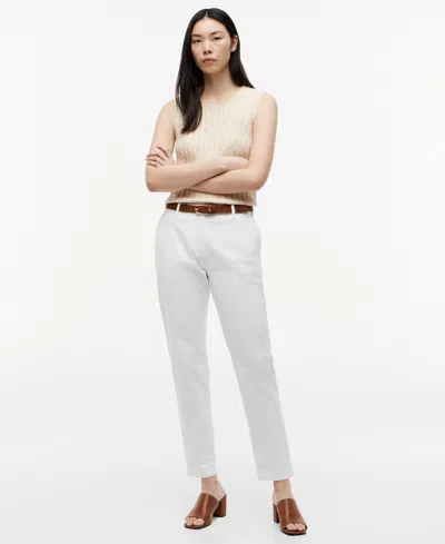 Tommy Hilfiger Women's Twill Slim Chino Pants In Nude
