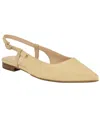 Tommy Hilfiger Vamina Slingback Pointed Toe Flat In Light Natural