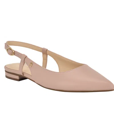 Tommy Hilfiger Women's Vamina Slingback Ballet Flats In Blush