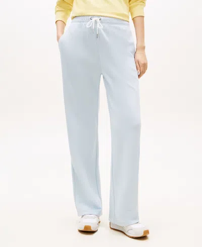 Tommy Hilfiger Women's Wide-leg Track Pants In Blue