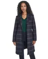 Tommy Hilfiger Women's Windowpane Open Front Topper Jacket In Multi