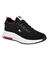 Tommy Hilfiger Women's Zaide Classic Slip On Jogger Sneakers In Black