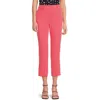 Tommy Hilfiger Womens Ankle Slim Fit Trouser Pants In Pink