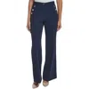 Tommy Hilfiger Wide Leg Pleated Pant In Multi