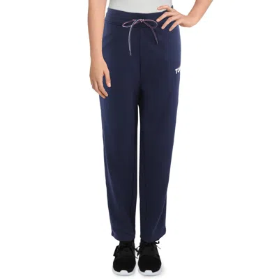 Tommy Hilfiger Womens Drawstring Hem Cotton Sweatpants