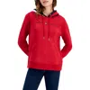 Tommy Hilfiger Womens Fleece Sweatshirt Hoodie In Multi