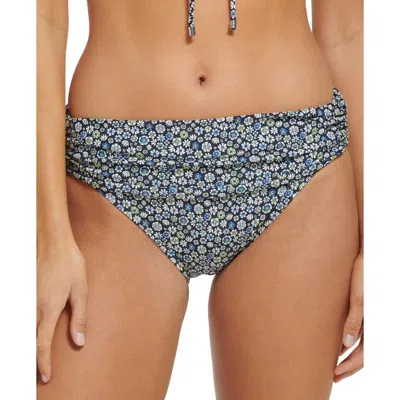 Tommy Hilfiger Womens Floral Fold-over Swim Bottom Separates In Multi
