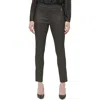 Tommy Hilfiger Womens High Rise Embellished Ankle Pants In Gold