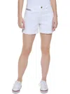Tommy Hilfiger Women's Th Flex Cuffed Bermuda Shorts In White