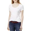 Tommy Hilfiger Women's V-neck T-shirt, Created For Macy's In Multi
