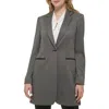Tommy Hilfiger Womens Metallic Polyester One-button Blazer In Multi