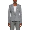 Tommy Hilfiger Womens Pocket Rayon One-button Blazer