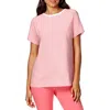 Tommy Hilfiger Womens Striped Polyester Pullover Top In Red