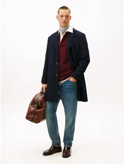 Tommy Hilfiger Wool In Blue