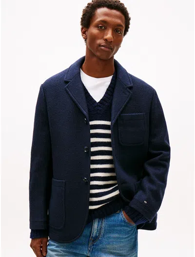 Tommy Hilfiger Wool In Blue