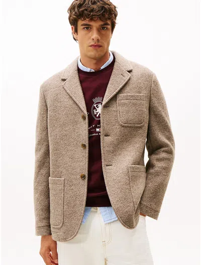 Tommy Hilfiger Wool In Brown