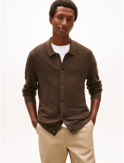Tommy Hilfiger Wool In Brown